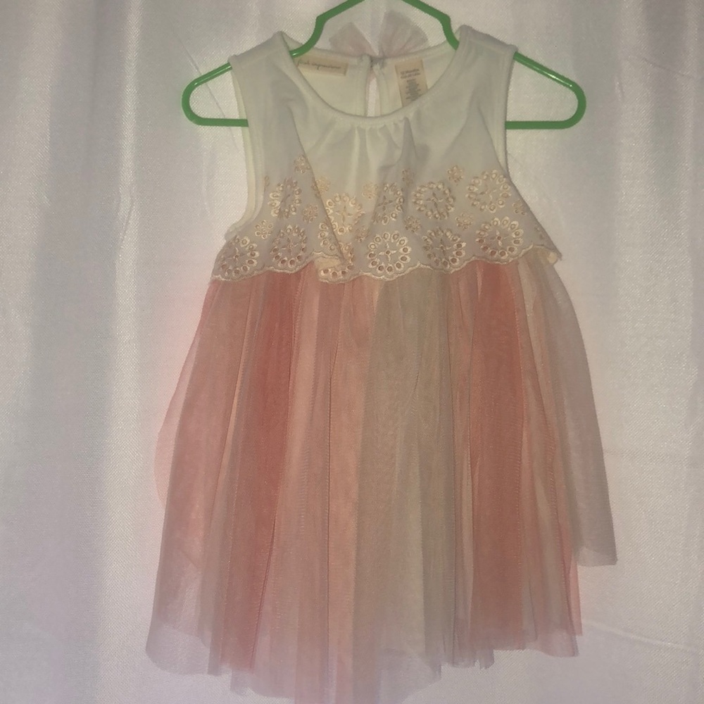 Baby dress with sweater